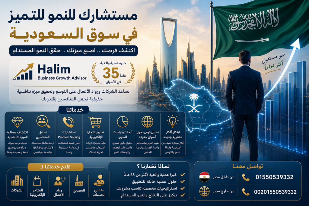لماذا تحتاج الشركات في السعودية إلى مستشار نمو أعمال