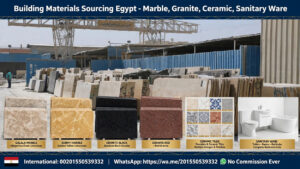 Building Materials Sourcing Agent Egypt
