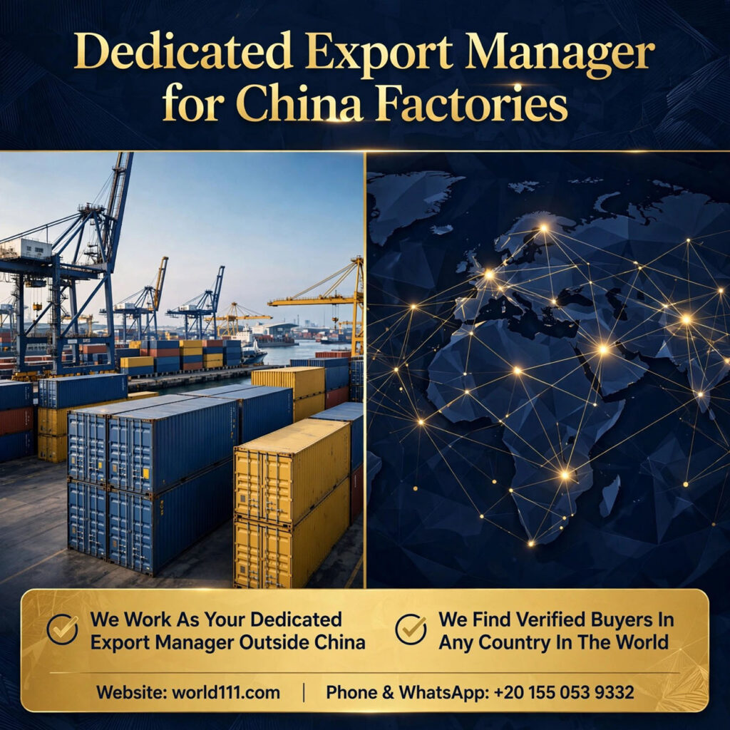Dedicated Export Manager for China Factories Find Global Buyers