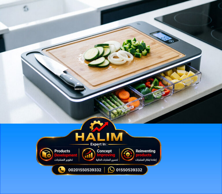 لوح التقطيع الخيزران متعدد الوظائف Premium Bamboo Cutting Board وظائف في منتج واحد أنيق