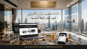 تكلفة تصميم موقع إلكتروني في السعودية والإمارات