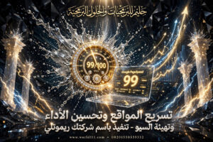 خدمة تسريع المواقع وتحسين الأداء وتهيئة السيو – تنفيذ باسم شركتك عن بعد ريموتلي