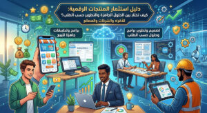 دليل استثمار المنتجات الرقمية كيف تختار بين الحلول البرمجية الجاهزة والتطوير حسب الطلب