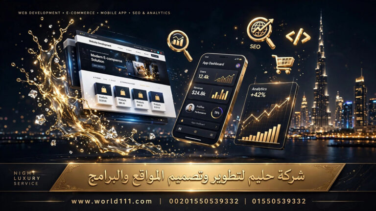 شركة تصميم وتطوير مواقع في السعودية - شريكك للنجاح بالسعودية