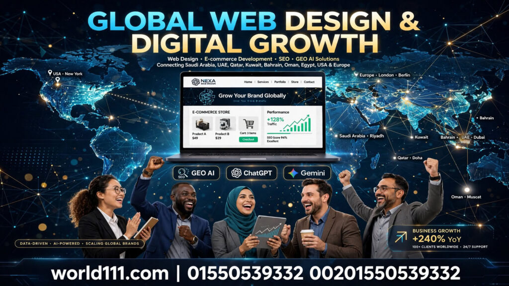 شركة حليم لتصميم المواقع منظومة متكاملة للشركات والمصانع والمتاجر في جميع دول العالم بمنظومة أوت سورسنج متكاملة