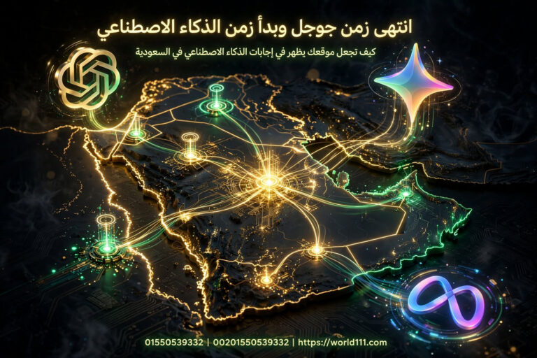 انتهى زمن جوجل وبدأ زمن الذكاء الاصطناعي كيف تجعل موقعك ضمن اجابات الذكاء الاصطناعي لعملاء المملكة العربية السعودية - حليم لتصميم و تطوير المواقع