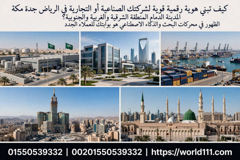 كيف تبني هوية رقمية قوية لشركتك الصناعية او التجارية في الرياض جده مكه المدينة الدمام  المنطقة الشرقية و الغربية و الجنويبة ؟ - حليم لتصميم و تطوير المواقع